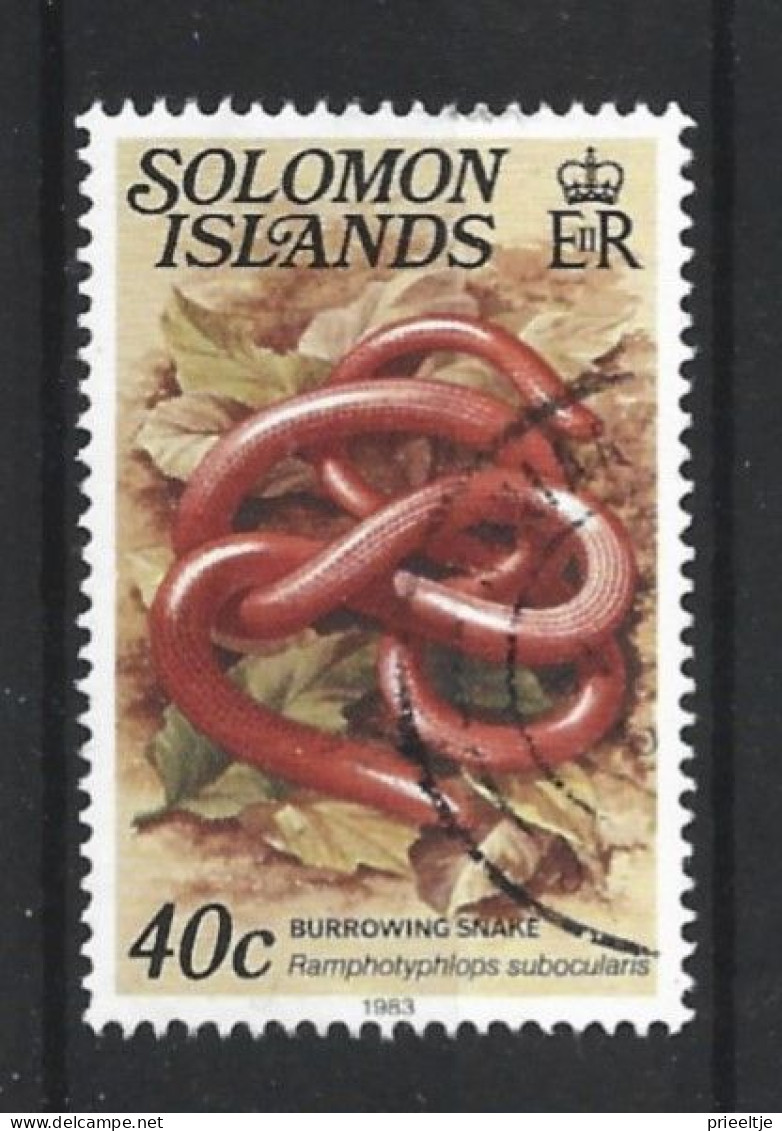 Solomon Islands 1983 Snake Y.T. 479 (0) - Islas Salomón (1978-...)