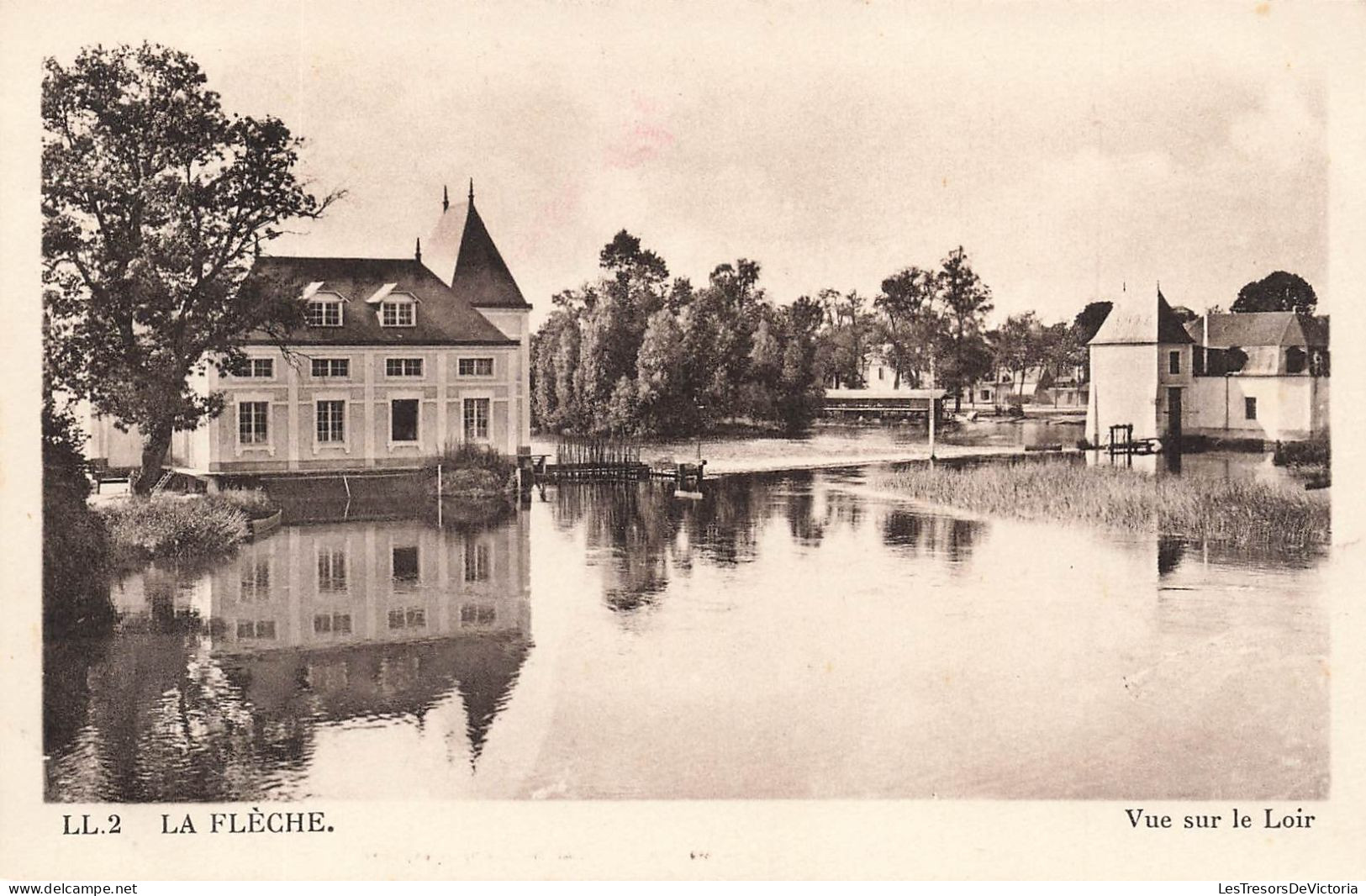 FRANCE - La Flèche - Vue Sur Le Loir - LL - Carte Postale Ancienne - La Fleche