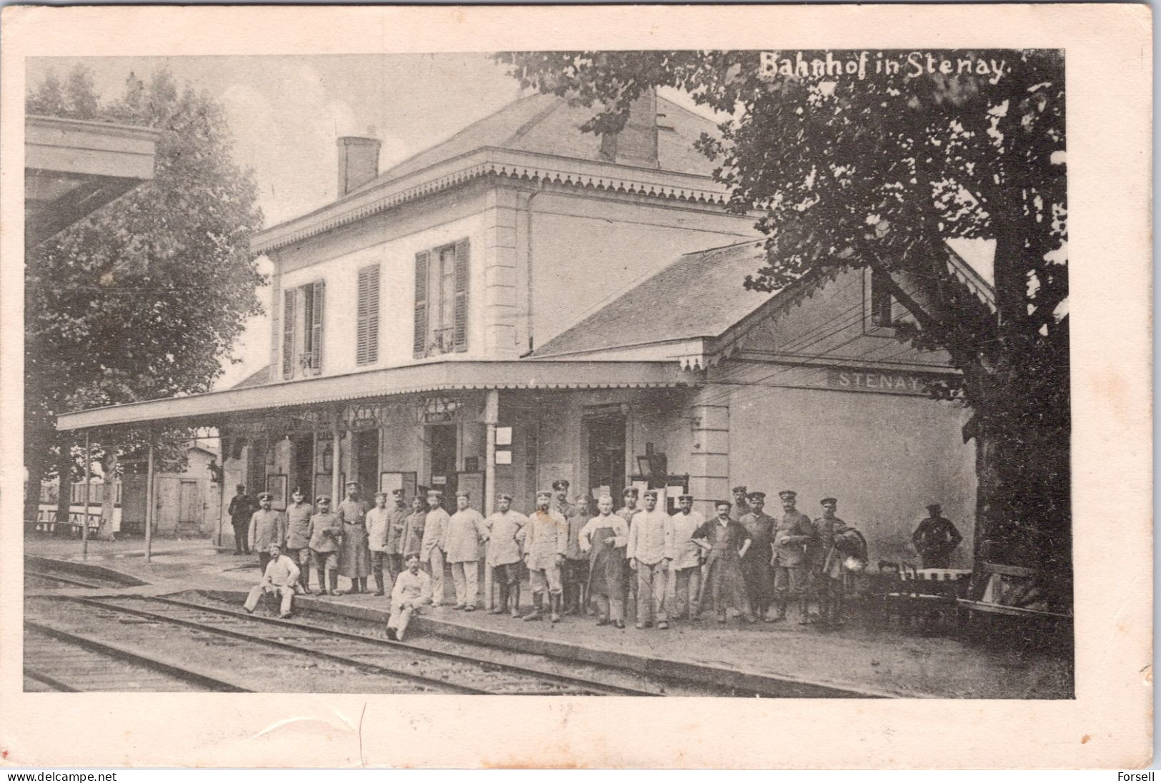 Bahnhof Stenay  (Gare) (Feldpost: 1917) - Stenay