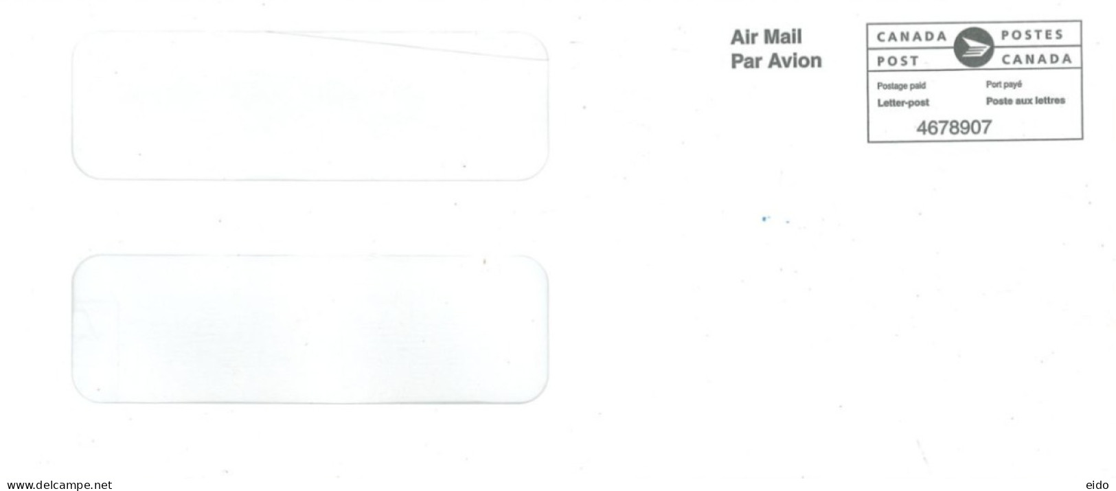 CANADA  - 2023, POSTAGE PAID COVER TO DUBAI. - Brieven En Documenten