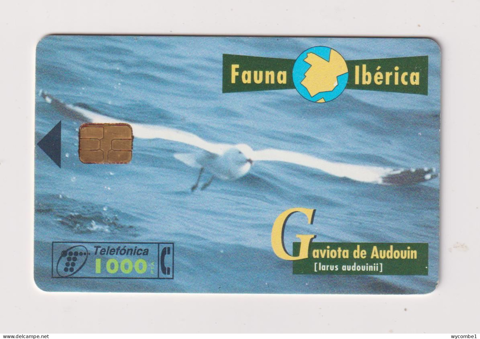 SPAIN - Audouin's Gull Chip Phonecard - Commemorative Advertisment