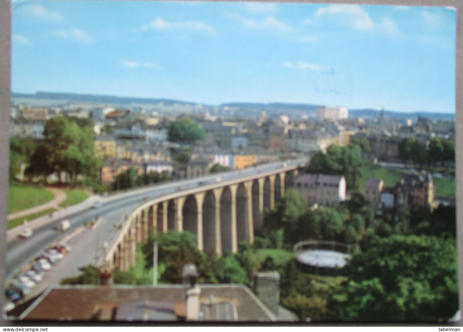 GRAND DUCHE DE LUXEMBOURG PONT BRIDGE VIADUCT PASSERLLE CARD POSTCARD CARTOLINA CARTE POSTALE ANSICHTSKARTE POSTKARTE - Burscheid