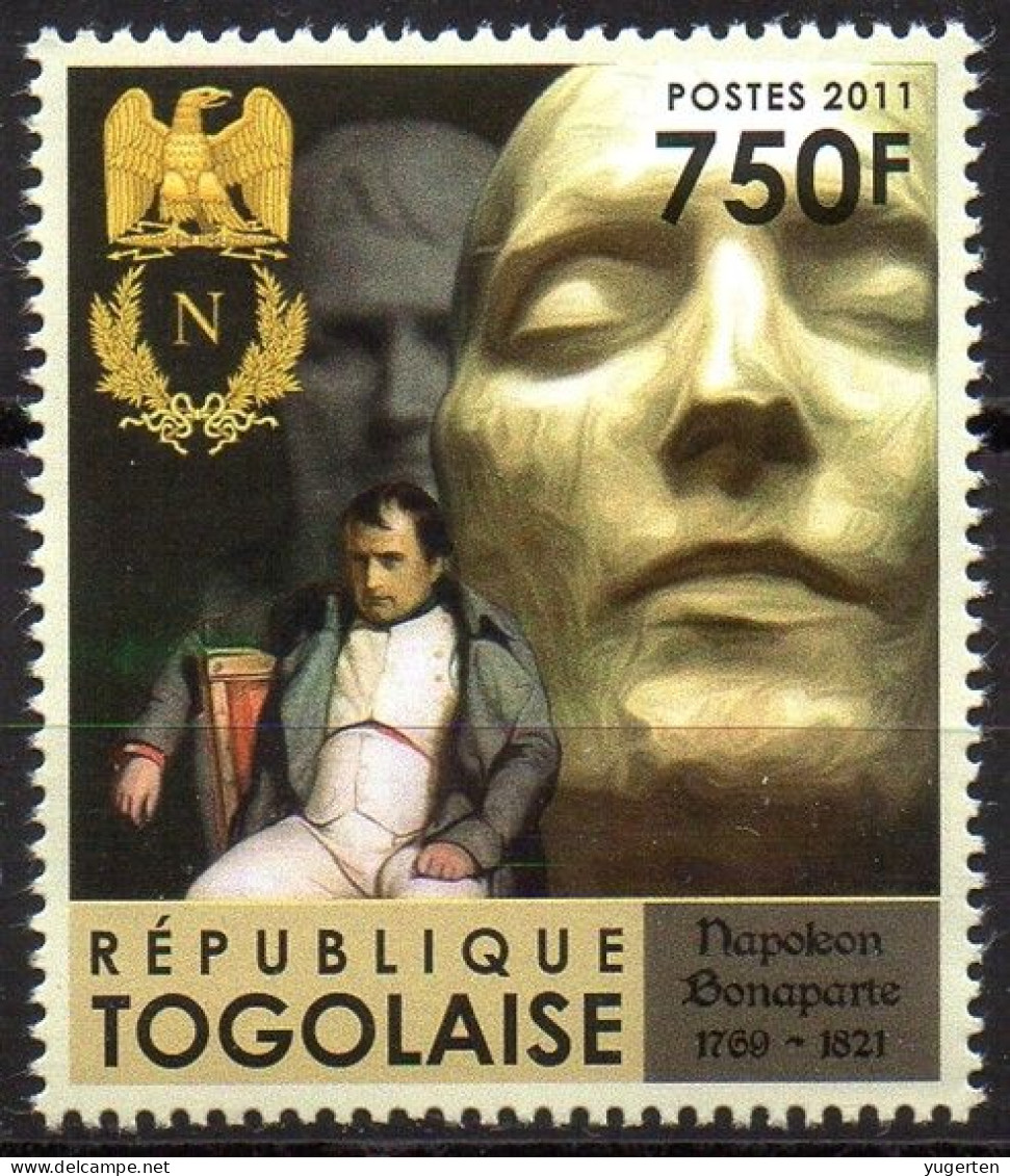TOGO 2011 - 1v - MNH - 190th Anniversary Of Napoleon Bonaparte - Napoleone - Eagle - Aigle - France - Napoleón