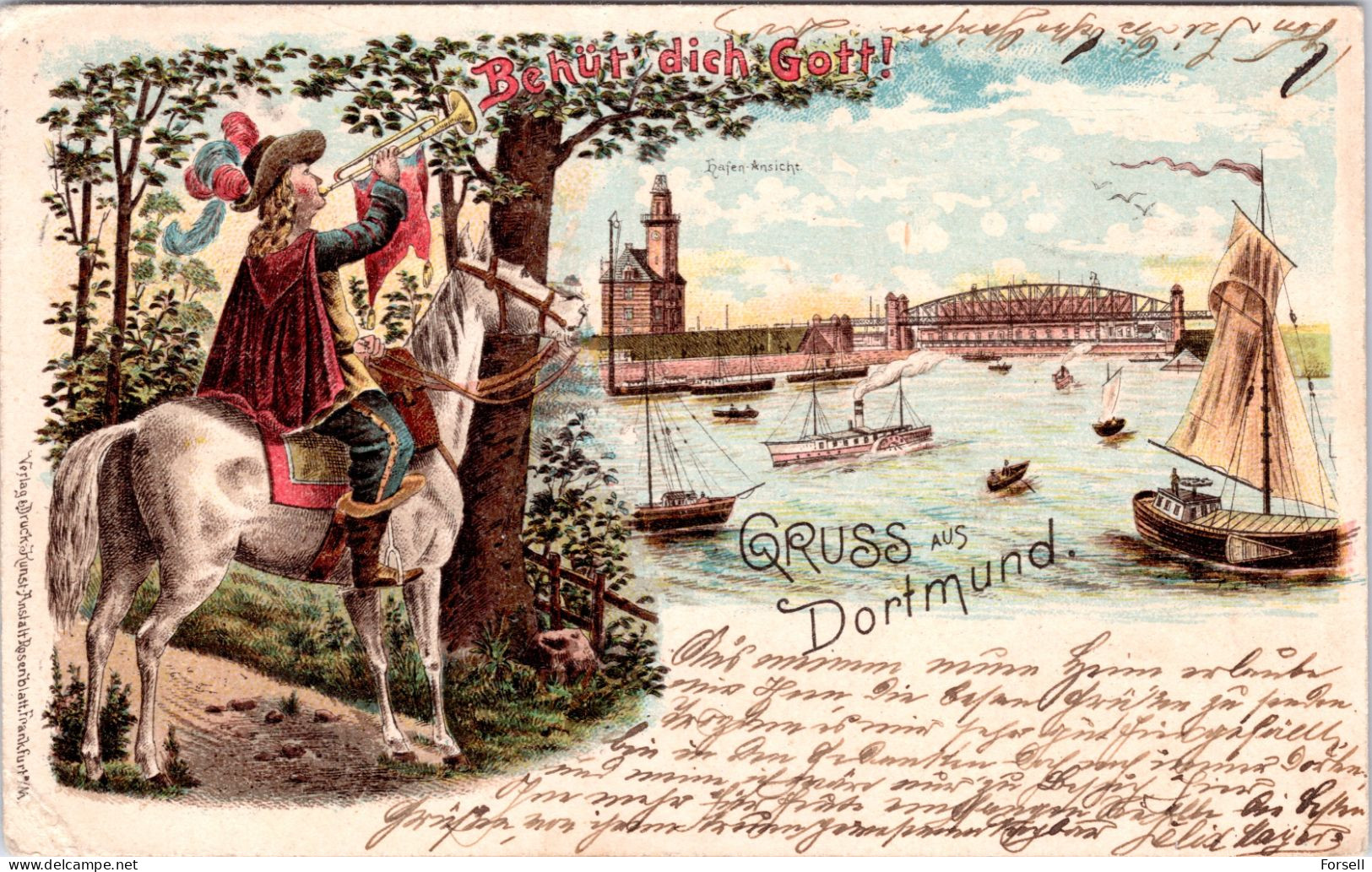 Gruss Aus Dortmund (Stempel: Dortmund 1900) - Dortmund
