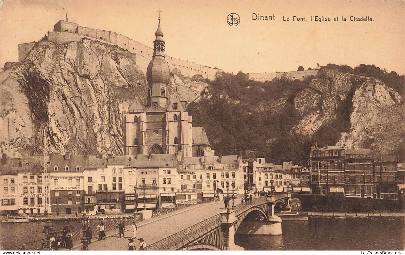 BELGIQUE - Dinant - Le Pont, L'Eglise Et La Citadelle - Edit Nels - Carte Postale Ancienne - Dinant