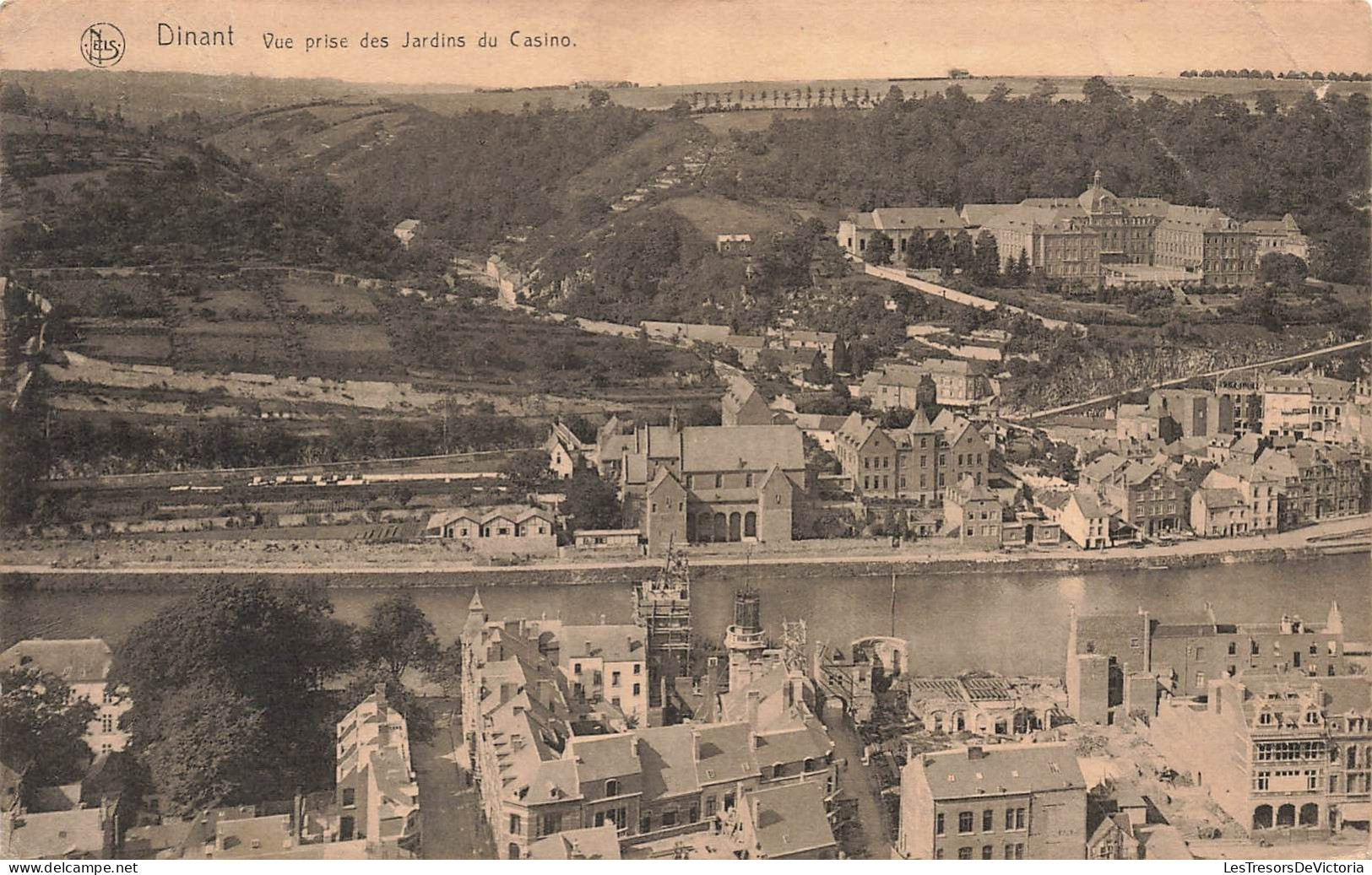 BELGIQUE - Dinant - Vue Prise Des Jardins Du Casino - Carte Postale Ancienne - Dinant