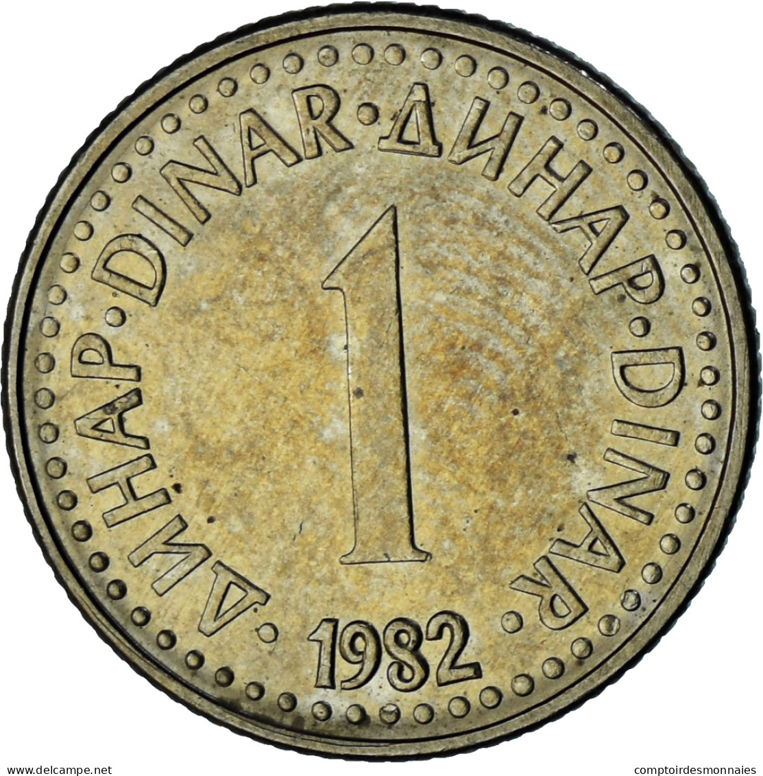 Yougoslavie, Dinar, 1982 - Yougoslavie