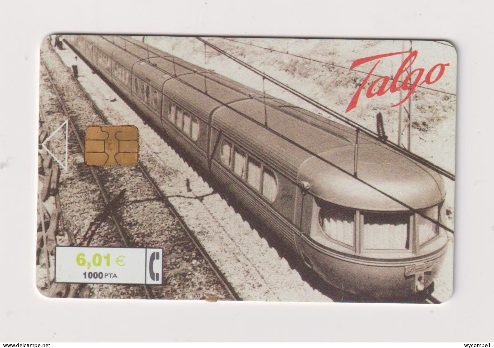 SPAIN - Train Chip Phonecard - Commemorative Advertisment