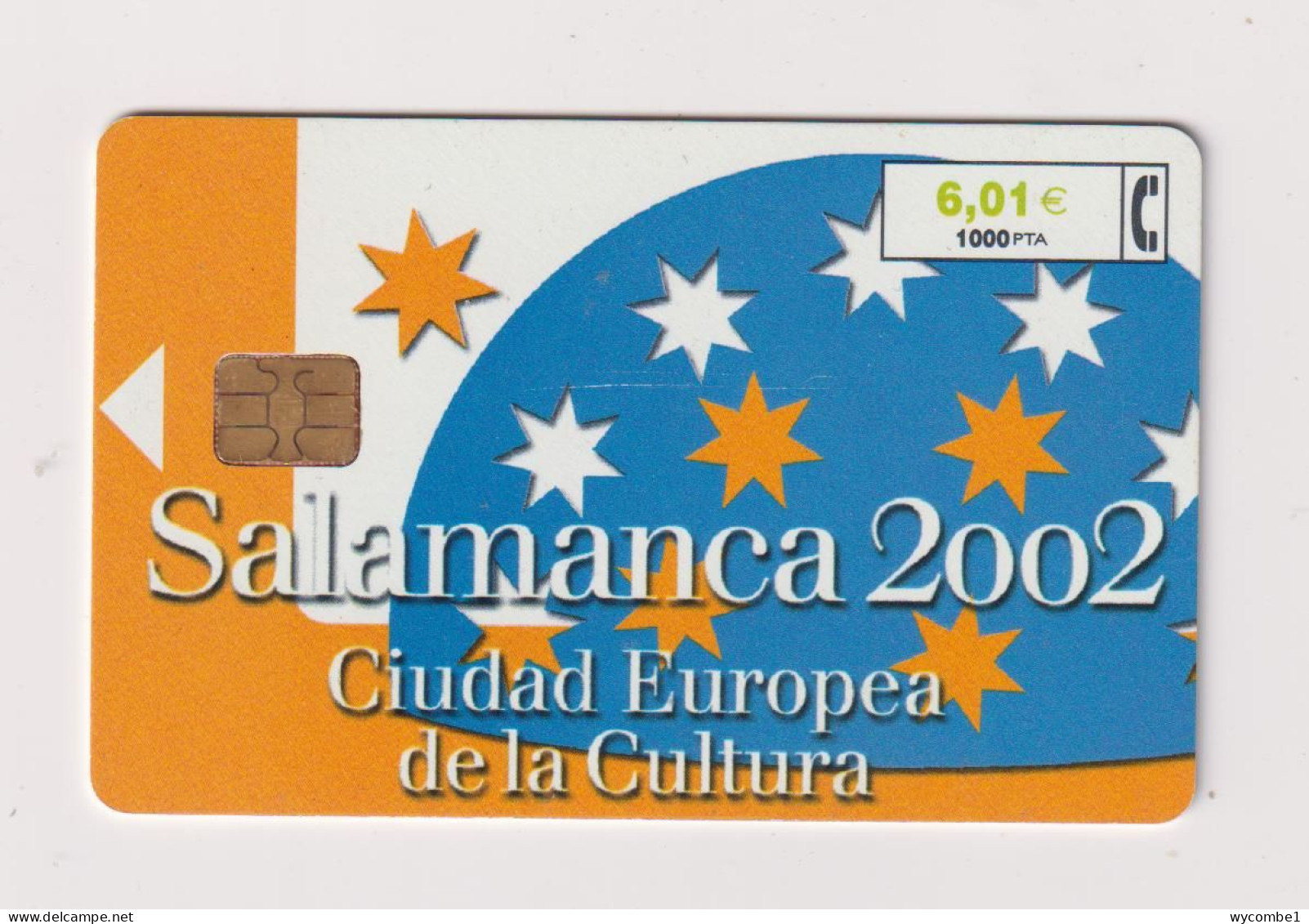 SPAIN - Salamanca 2002 Chip Phonecard - Commemorative Advertisment