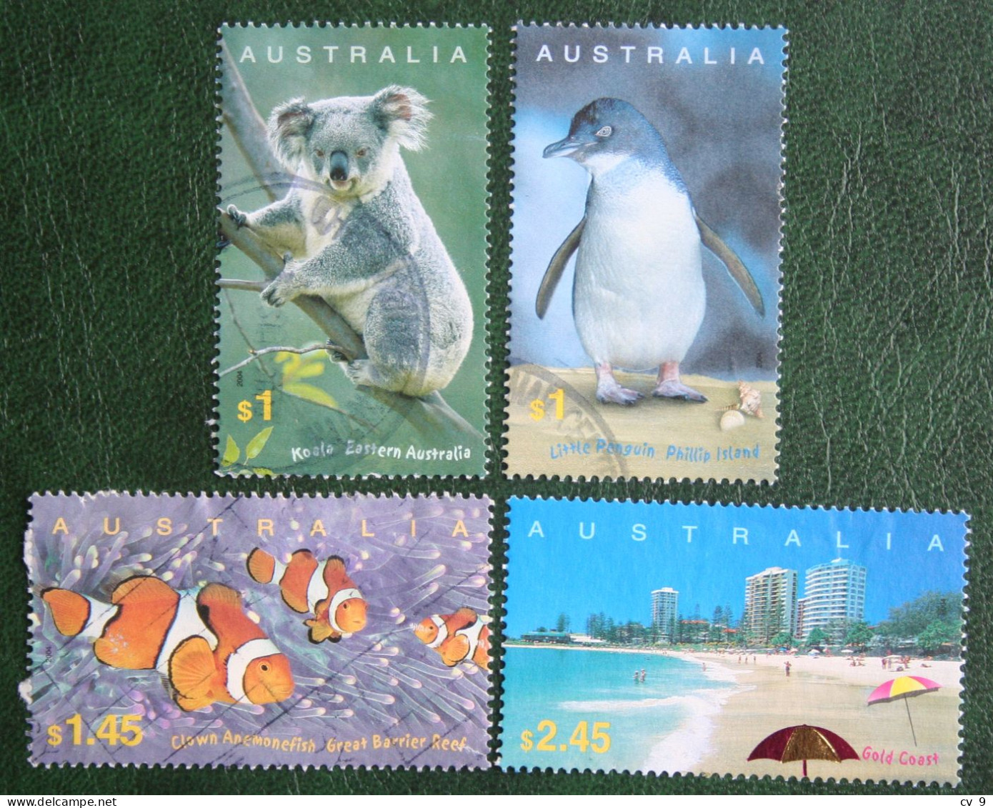 Australian Impressions WILDLIFE Koala Fish Pinguin 2004 Mi 2328-2331 Used Gebruikt Oblitere Australia Australien - Usati