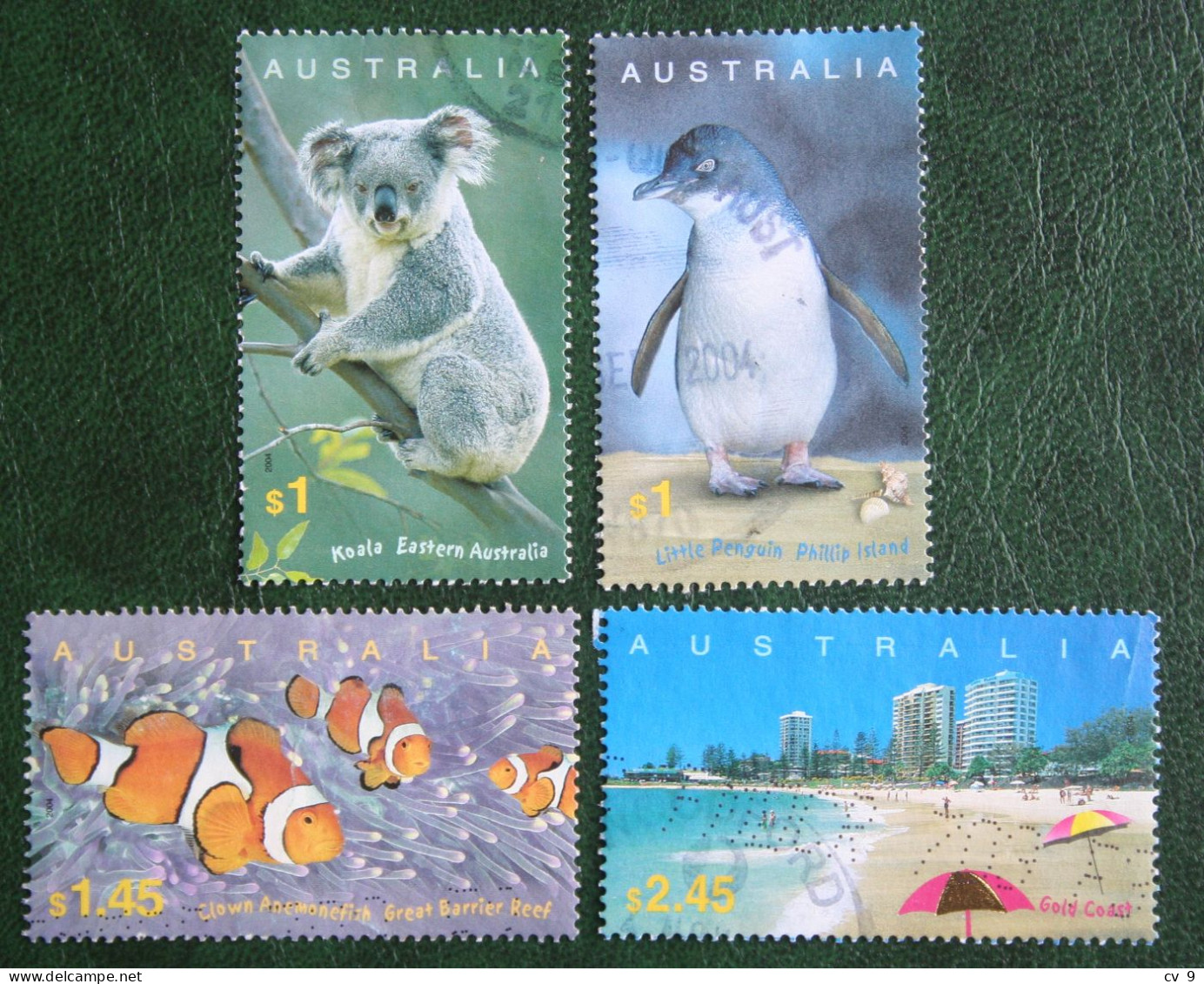 Australian Impressions WILDLIFE Koala Fish Pinguin 2004 Mi 2328-2331 Used Gebruikt Oblitere Australia Australien - Usati