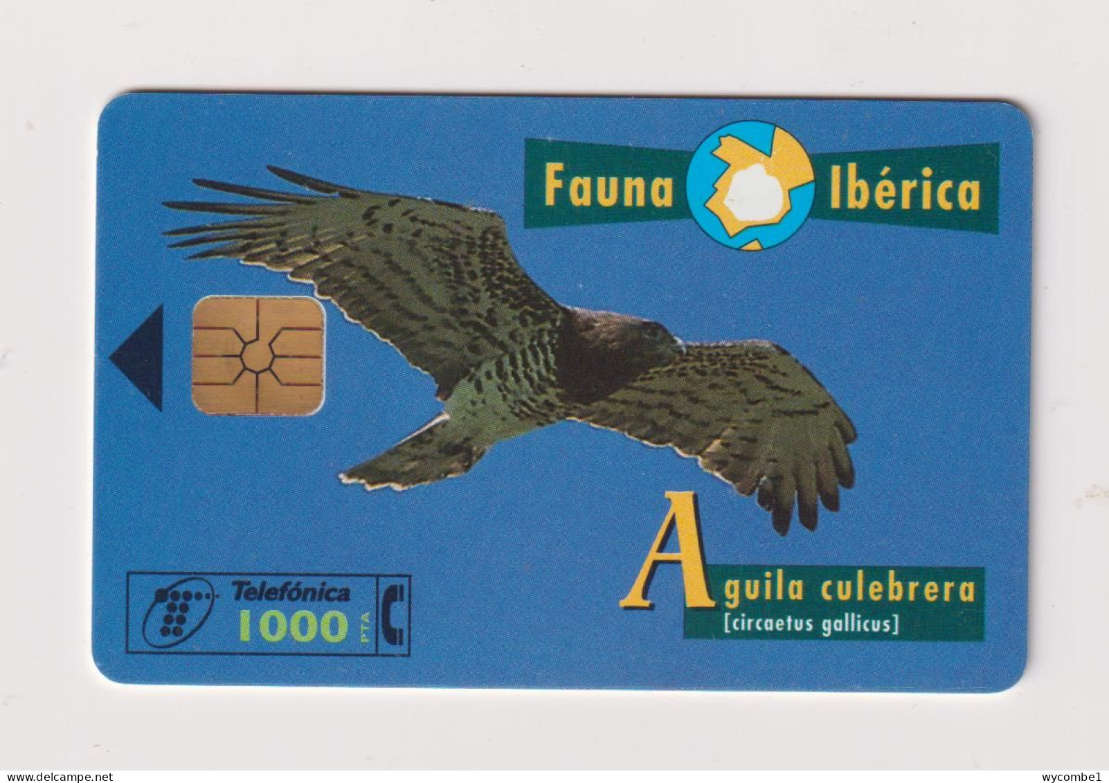 SPAIN - Short Toed Snake Eagle Chip Phonecard - Commemorative Advertisment