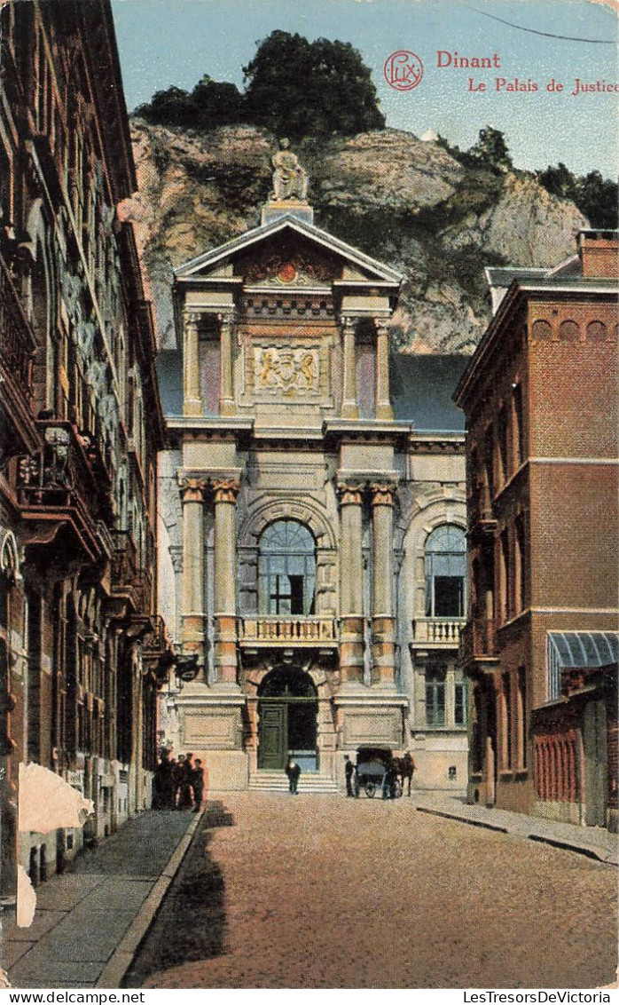 BELGIQUE - Dinant - Le Palais De Justice - Colorisé  - Carte Postale Ancienne - Dinant
