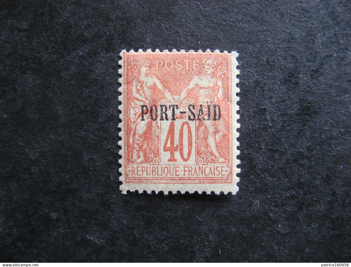 PORT-SAID:   N° 13, Neuf X. - Unused Stamps
