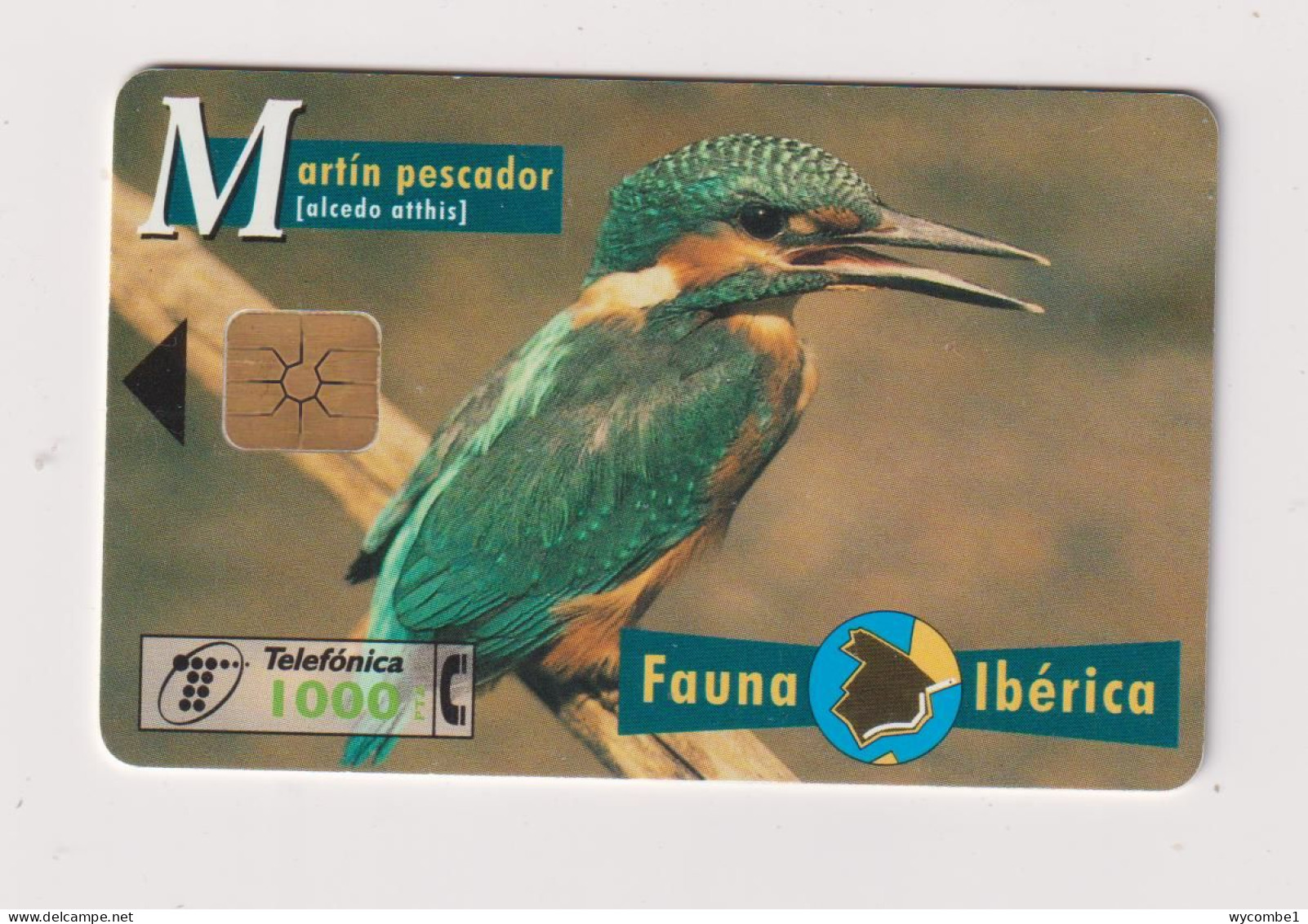 SPAIN - Kingfisher Chip Phonecard - Commemorative Advertisment