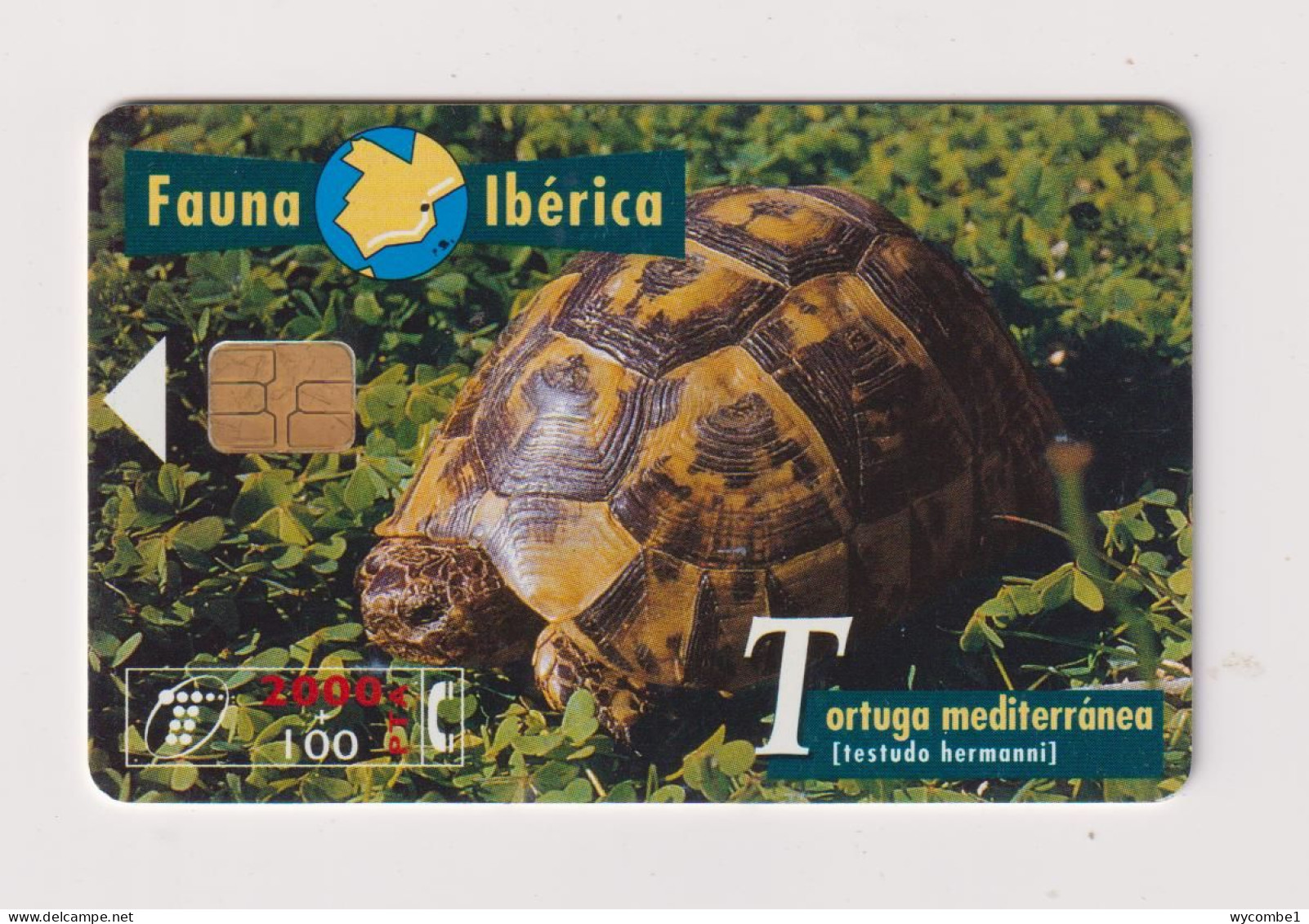 SPAIN - Hermanns Tortoise Chip Phonecard - Werbekarten