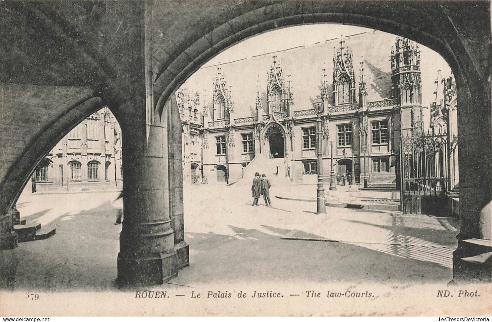 FRANCE - Rouen - Vue Générale De La Palais De Justice - The Law Courts - Carte Postale Ancienne - Rouen