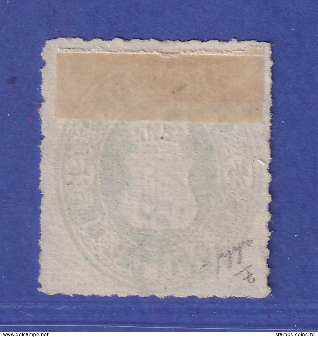 Oldenburg 1862 Wappen 1/3 Groschen Mi.-Nr. 15 A  Gestempelt - Oldenburg