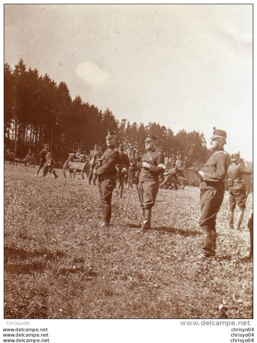 65Cu  Suisse Photo Guerre 14/18 Büreu Schiessplatz Champ De Tir Officiers Septembre 1914 - Autres & Non Classés