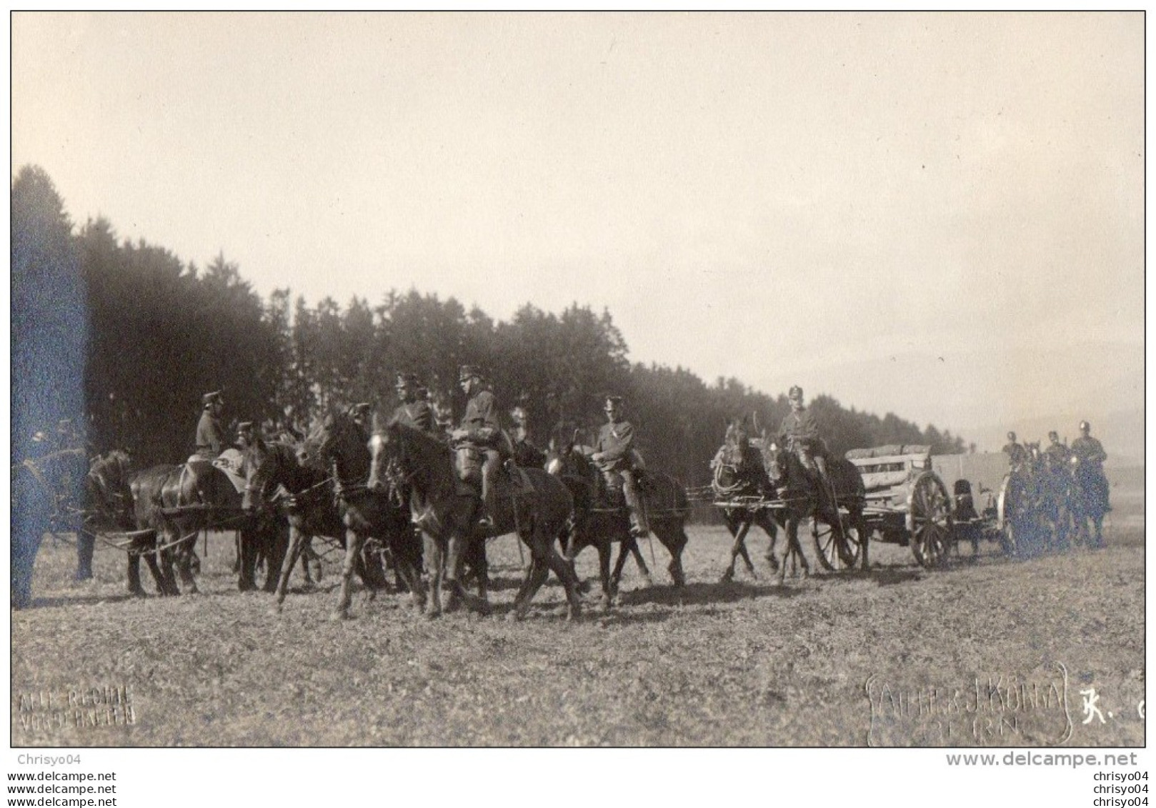 65Cu  Suisse Carte Photo Guerre 14/18 Büreu Schiessplatz Champ De Tir Convoi Militaire Attelages Septembre 1914 - Autres & Non Classés