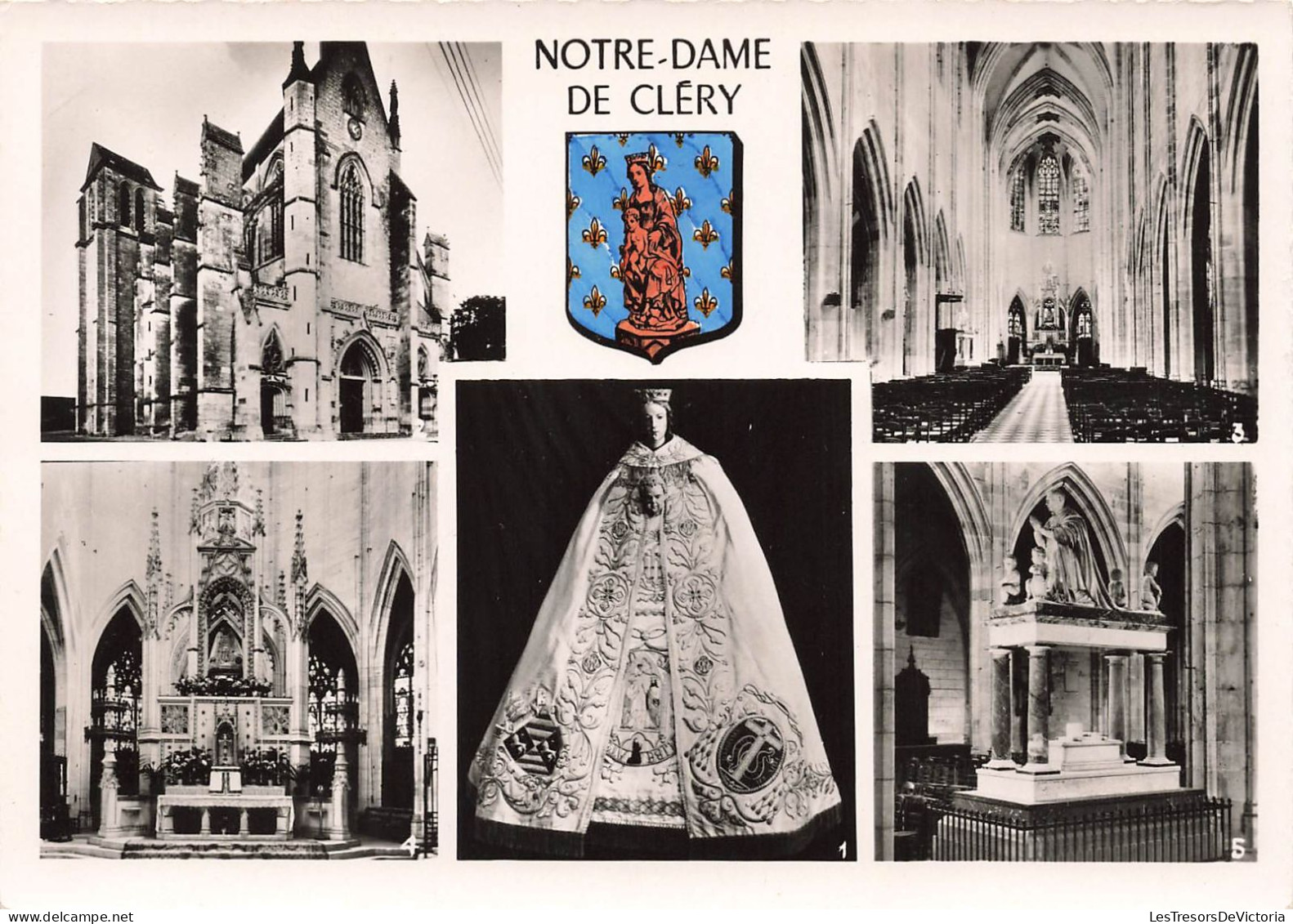 FRANCE - Notre Dame De Cléry - Multi Vues - Cathédrale - La Vierge De Cléry - Esemble De La Basilique - Carte Postale - Andere & Zonder Classificatie