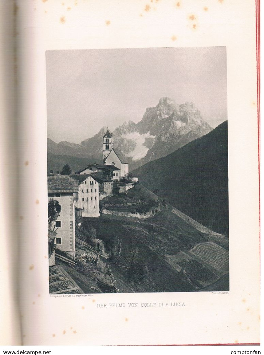 B100 887 Erschließung Der Ostalpen Alpenverein Alpinismus 1. Band 1893 !! - Old Books