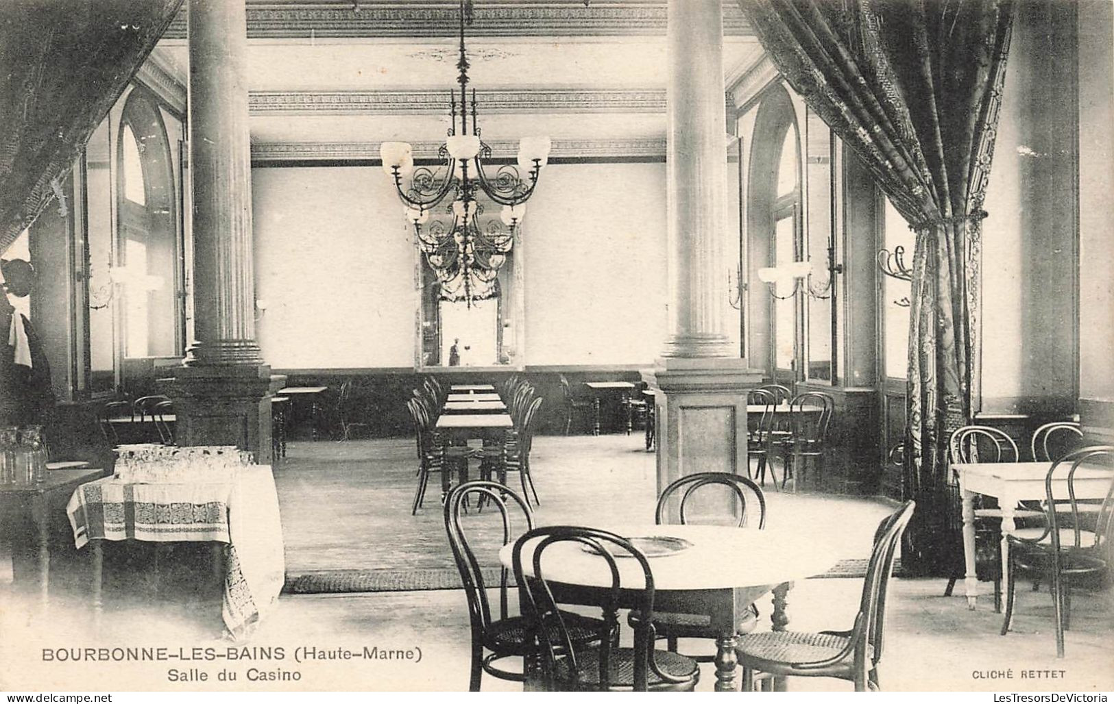 FRANCE - Bourbonnes Les Bains (Haute Marne) - Vue Générale De La Salle Du Casino - Carte Postale Ancienne - Bourbonne Les Bains