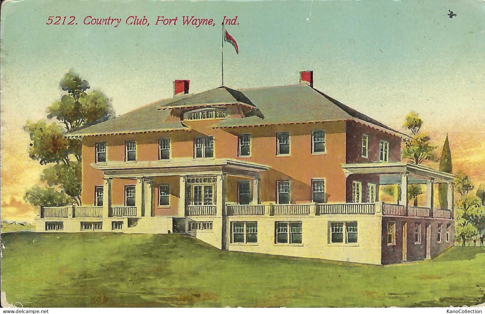 Fort Wayne, Indiana, Country Club, Gelaufen 1915 - Fort Wayne