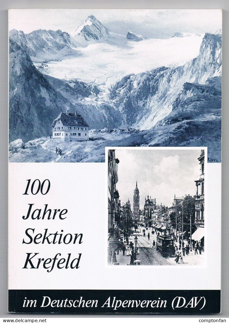 B100 894 Festschrift 100 Jahre Sektion Krefeld Deutscher Alpenverein Rarität ! - Libri Vecchi E Da Collezione