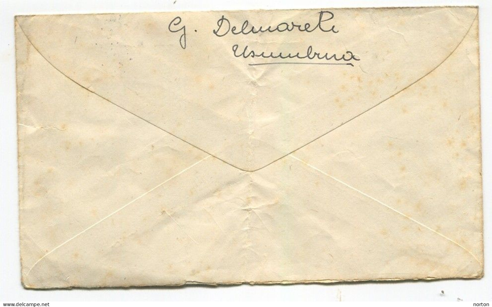 Ruanda-Urundi Usumbura Oblit. Keach 8A4 Sur C.O.B. 140 Et 141 Sur Lettre Vers Binche 1942 - Lettres & Documents