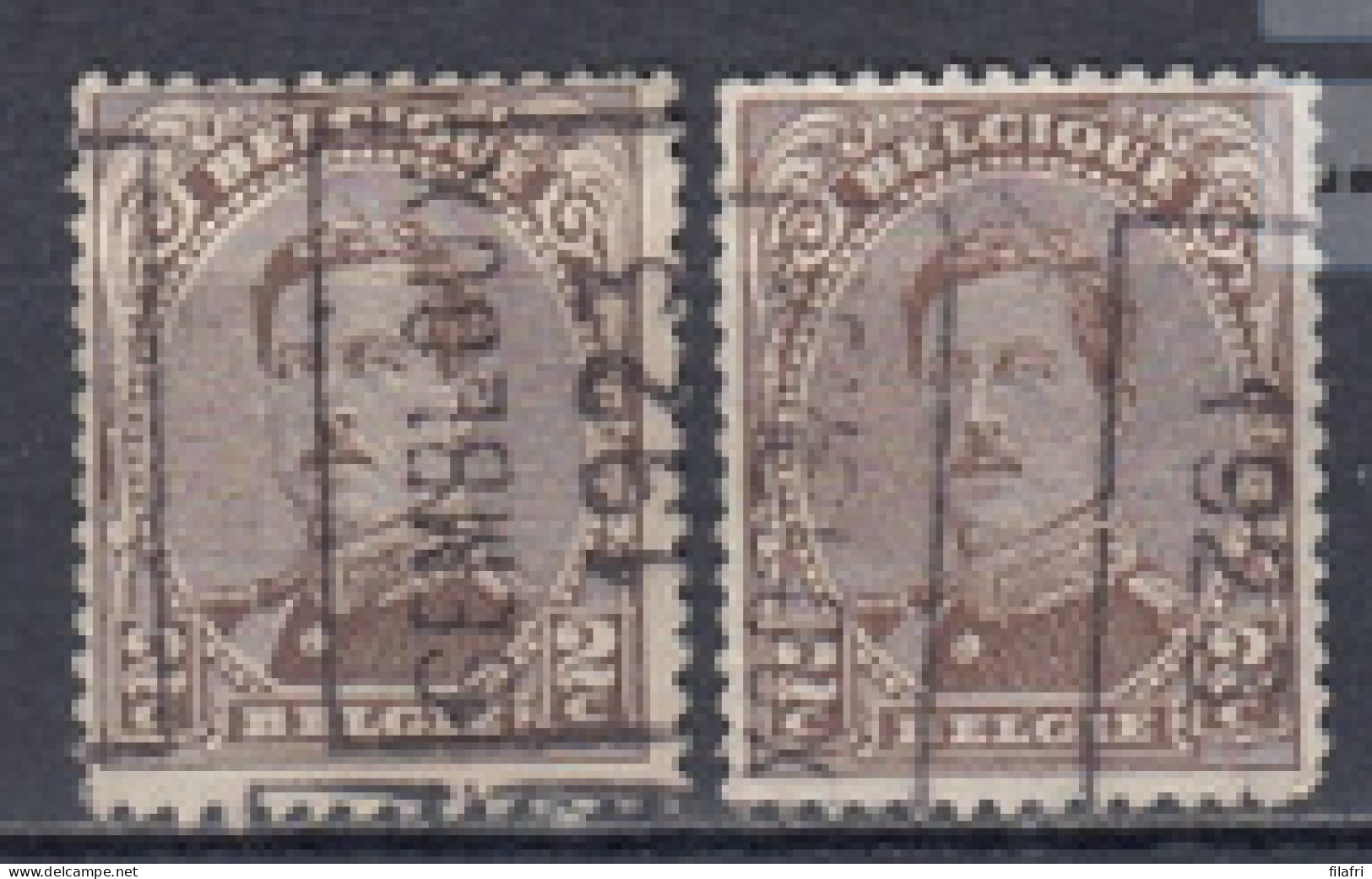 3041 Voorafstempeling Op Nr 136 - GEMBLOUX 1923 - Positie A & B - Rollo De Sellos 1920-29