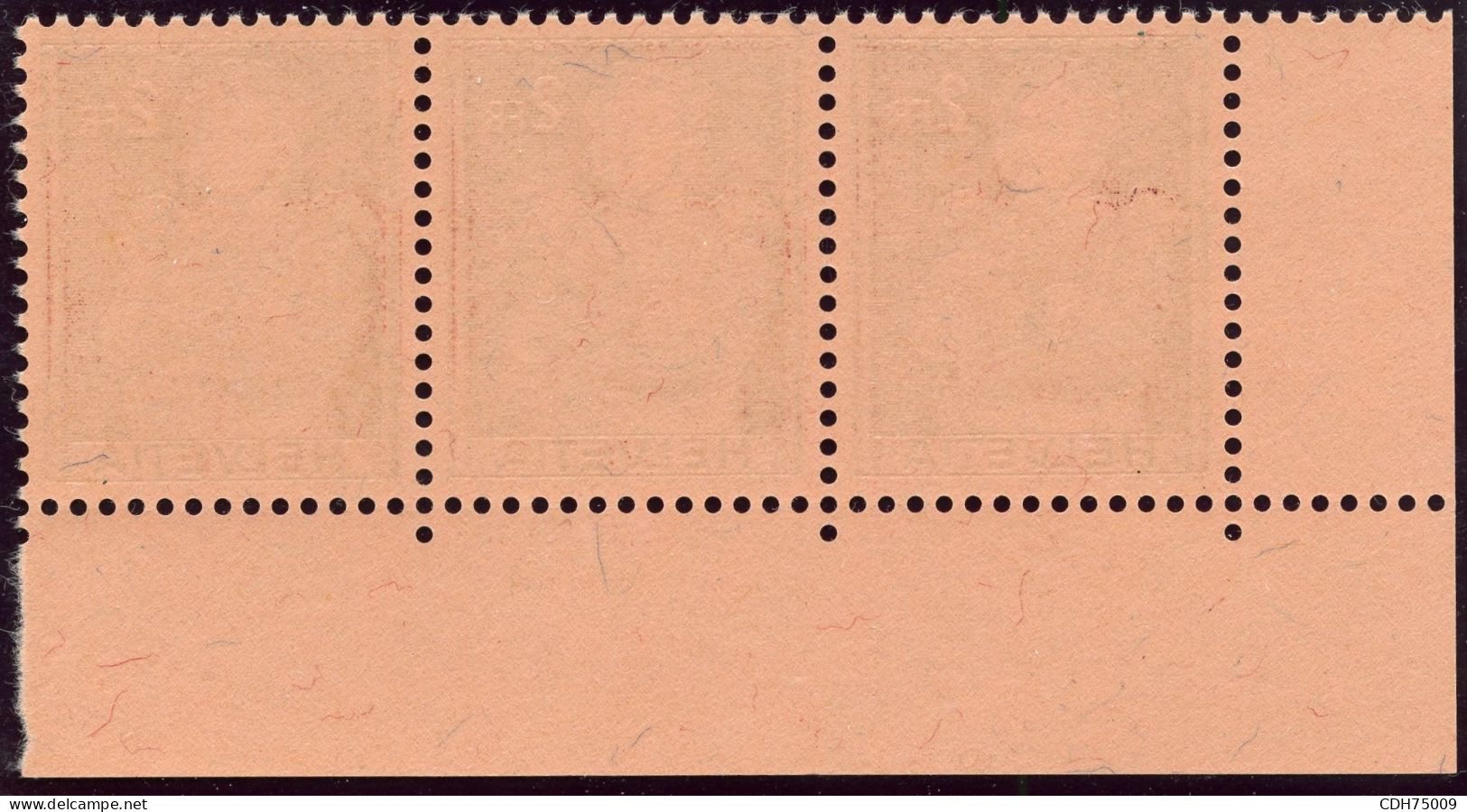 SUISSE - Z 251.DP1  2F JOACHIM FORRER - DOUBLE MOLETTAGE ** - Unused Stamps