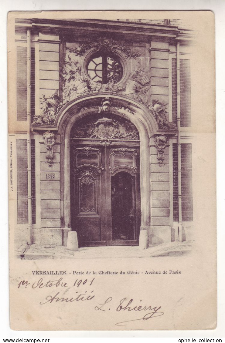 France - 78 - Versailles - Porte De La Chefferie Du Génie - Avenue De Paris - 6263 - Villepreux