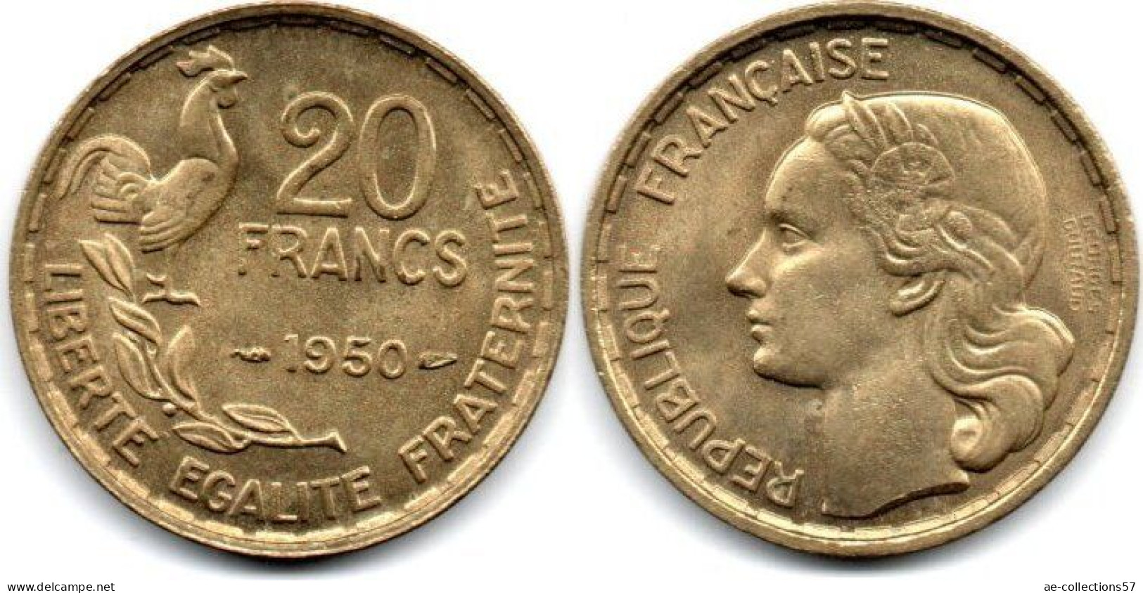MA 30918 / France - Frankreich 20 Francs 1950 SUP - 20 Francs