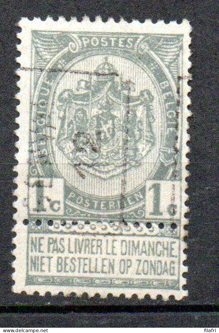 1753 Voorafstempeling Op Nr 53 - GENVAL 12 -  Positie A - Roller Precancels 1910-19