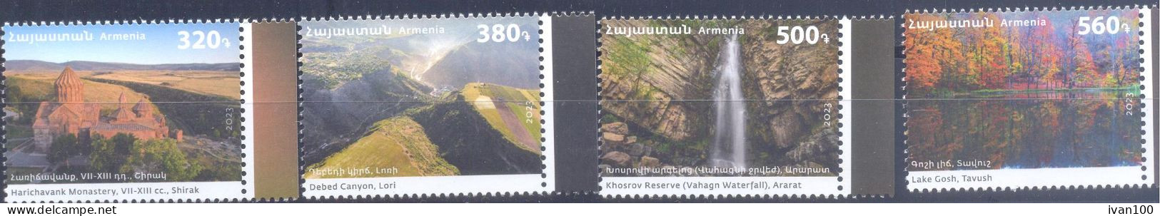 2023. Armenia,  Sights Of Armenia, 4v,  Mint/** - Armenia