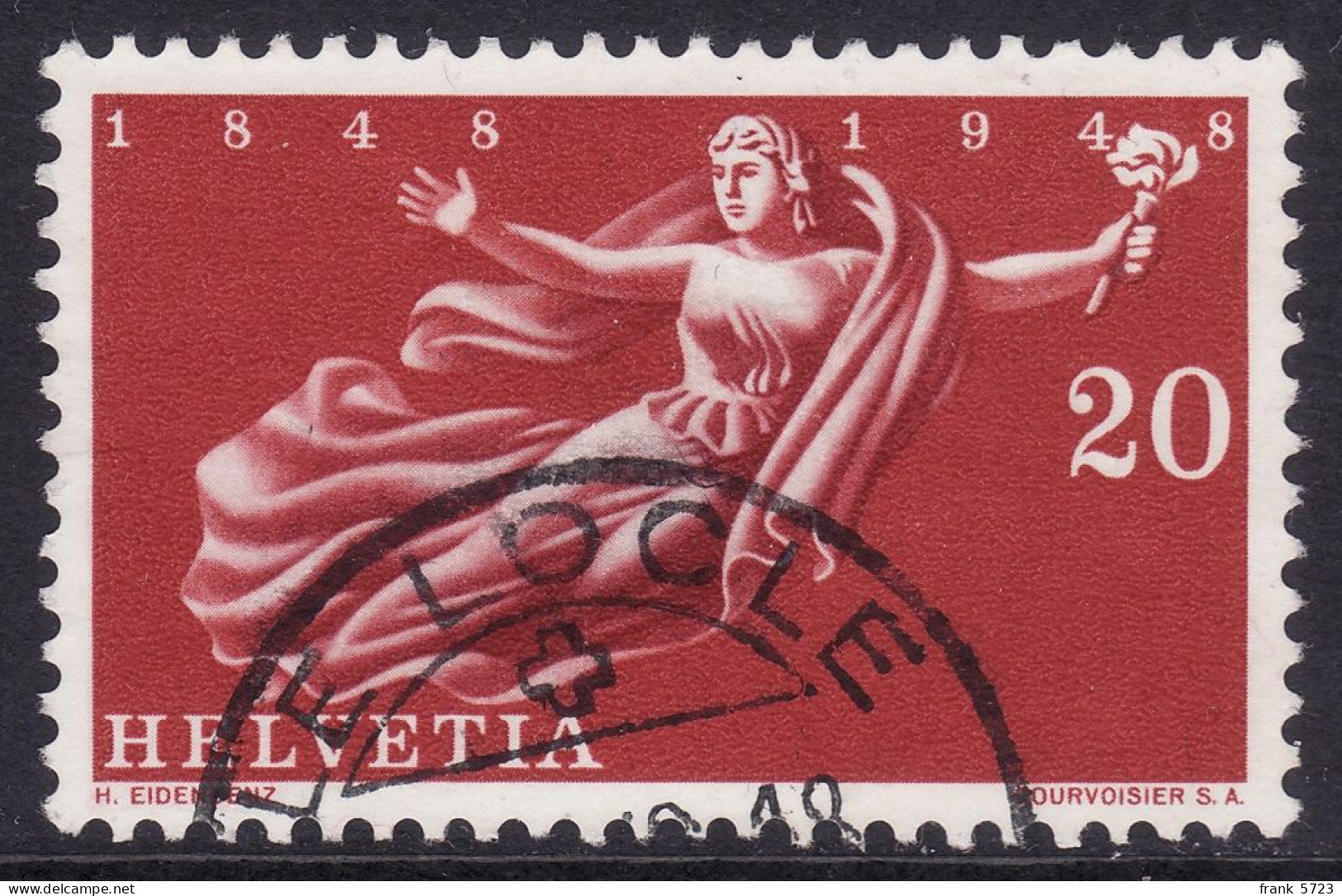 Schweiz: SBK-Nr. 283 (Helvetia 1948) Gestempelt - Oblitérés