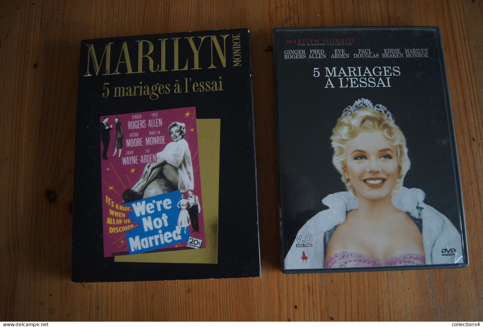 5 MARIAGES A L ESSAI MARILYN MONROE  GINGER ROGERS FRED ALLEN DVD FILM DE 1952 - Comédie