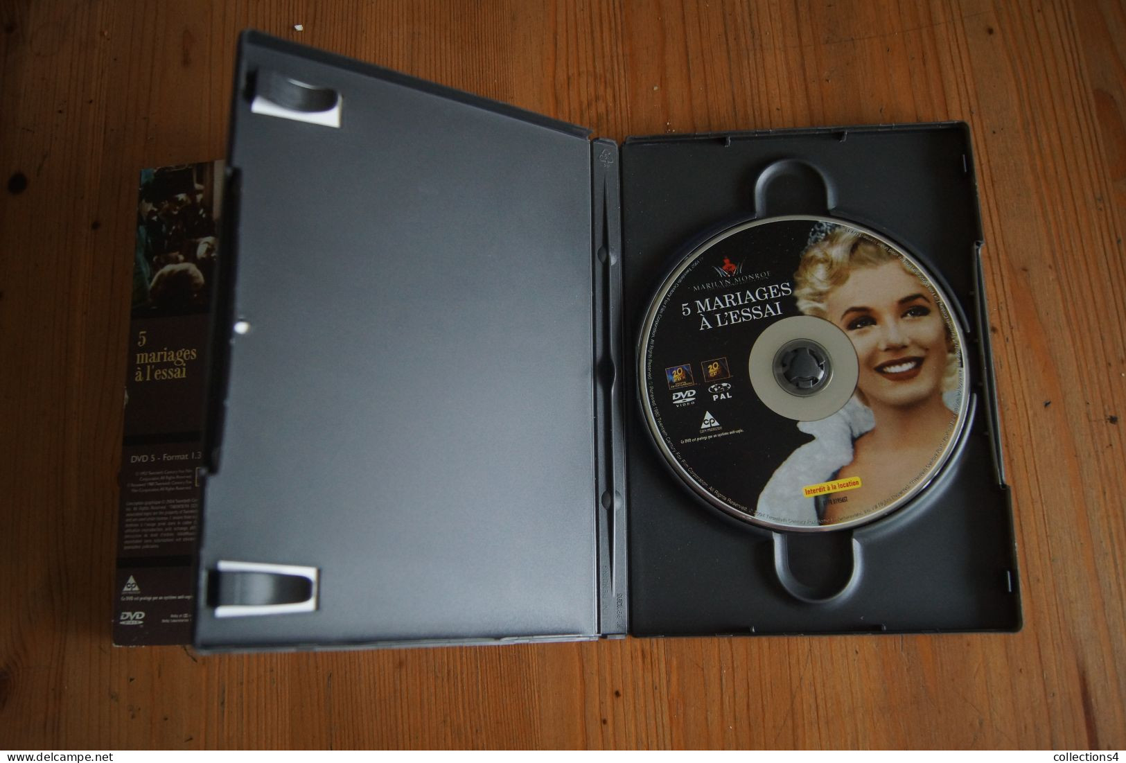 5 MARIAGES A L ESSAI MARILYN MONROE  GINGER ROGERS FRED ALLEN DVD FILM DE 1952 - Comédie