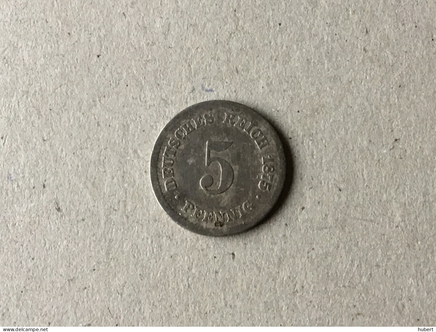 Allemagne 5 Pfennig 1875 F - 5 Pfennig