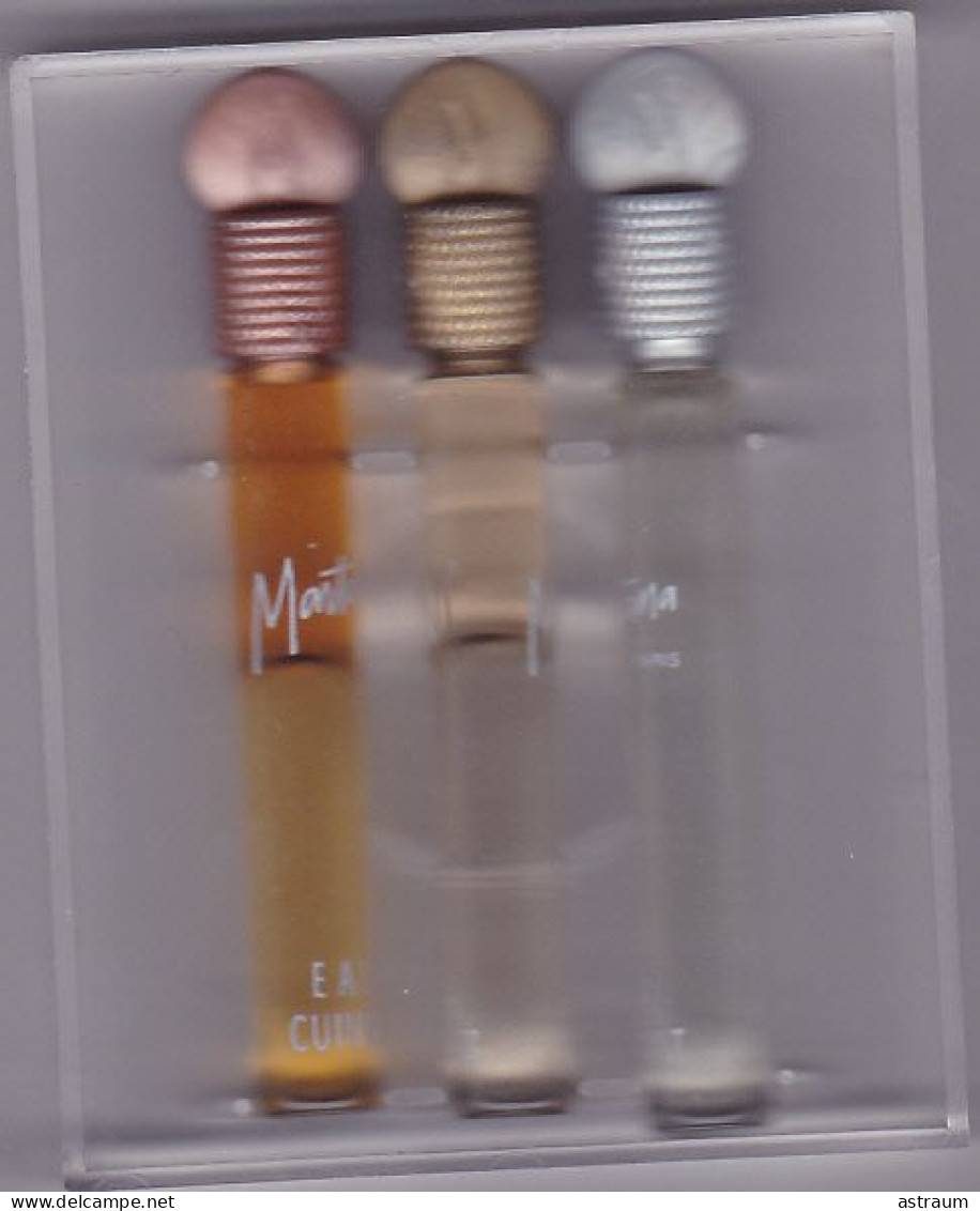 Miniature Vintage Parfum - Montana - Suggestion - EDT - 3 Tubes 1,5ml - Miniatures Womens' Fragrances (in Box)