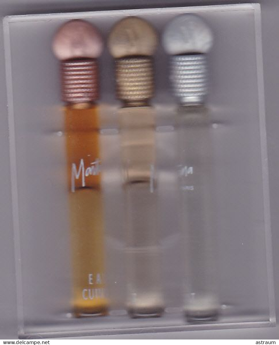 Miniature Vintage Parfum - Montana - Suggestion - EDT - 3 Tubes 1,5ml - Miniatures Femmes (avec Boite)
