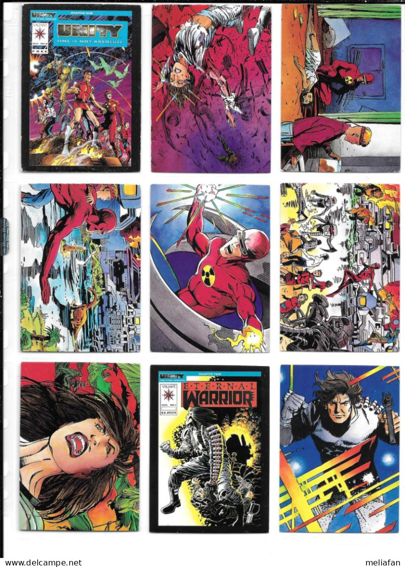 AD28 - SERIE COMPLETE 90 CARTES VALIANT - UNITY - AUTRES SERIES DISPONIBLES - Other & Unclassified