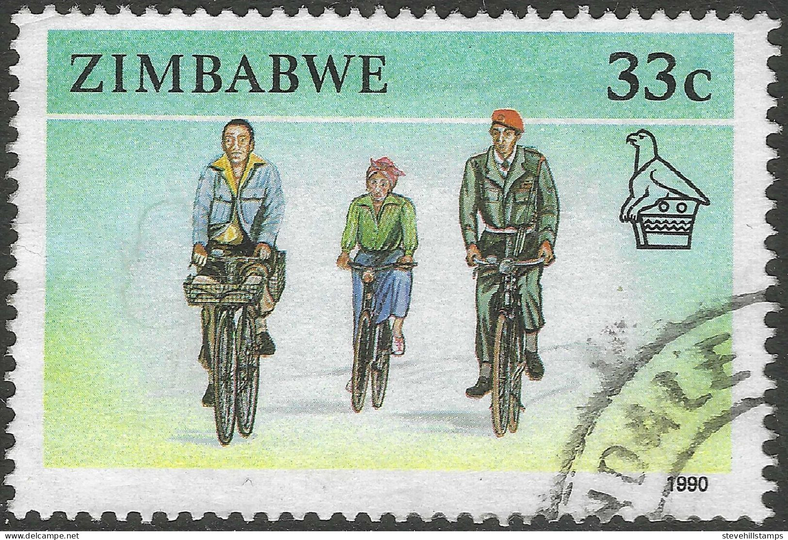 Zimbabwe. 1990 Definitives. 33c Used. SG 780 - Zimbabwe (1980-...)