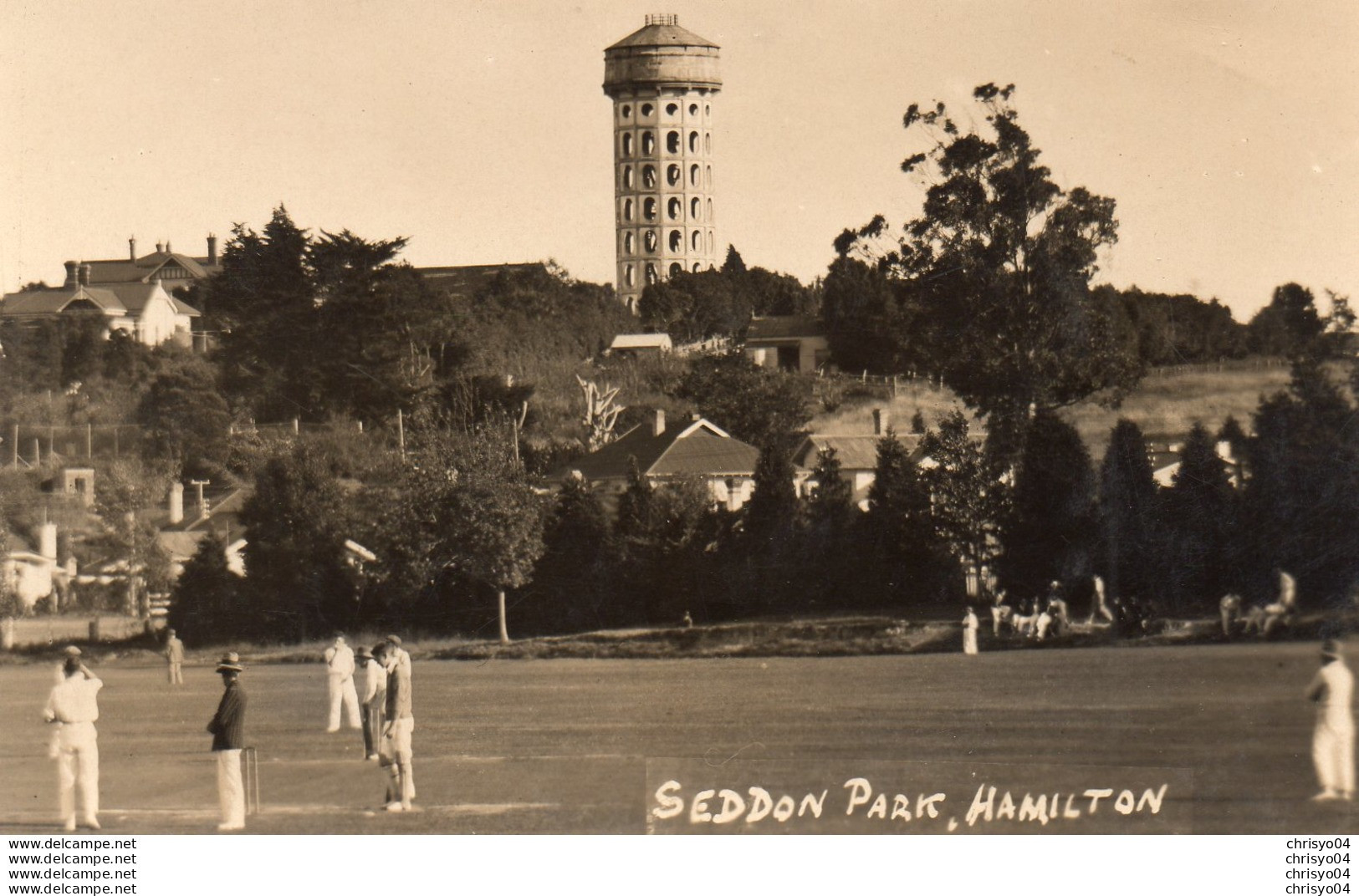 612Bc  Nouvelle Zelande Hamilton Seddon Park Sport Cricket 1931 - Nouvelle-Zélande