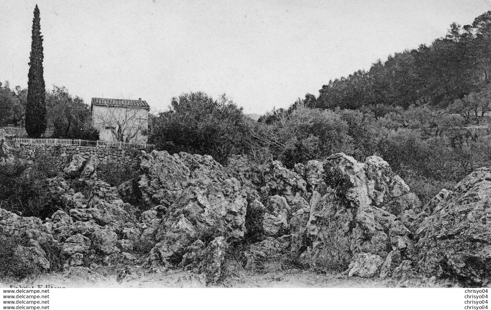 78Cu   83 Lorgues Rochers De Saint Honnoré - Lorgues