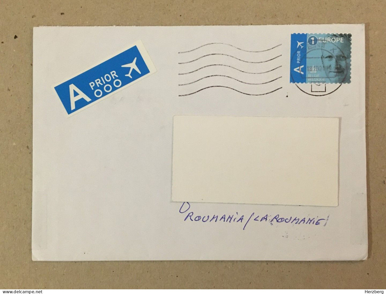 Belgie Belgique Used Letter Stamp On Cover Priority Philippe Of Belgium King Stamp 2021 - Other & Unclassified