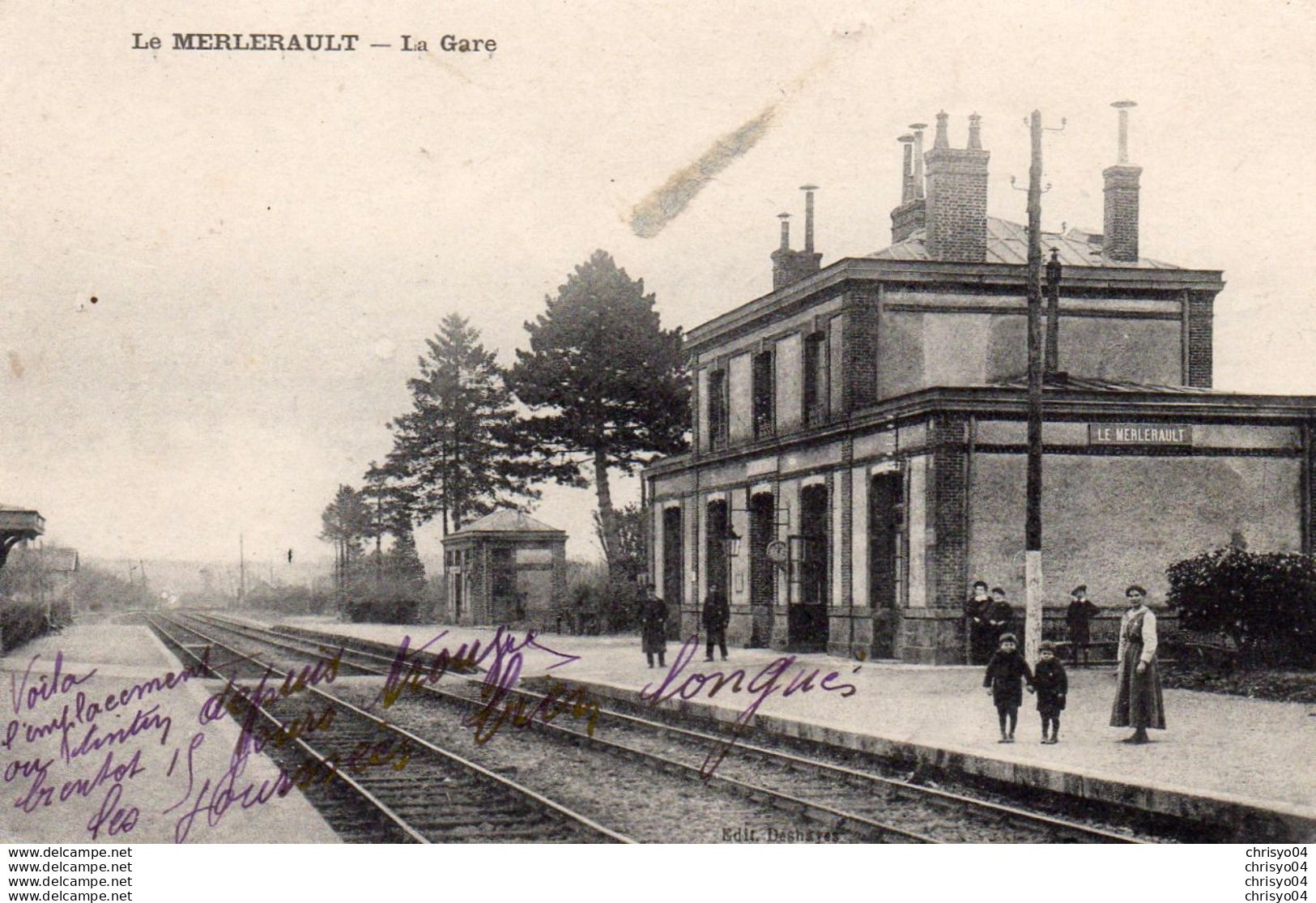 79Mn   61 Le Merlerault La Gare - Le Merlerault