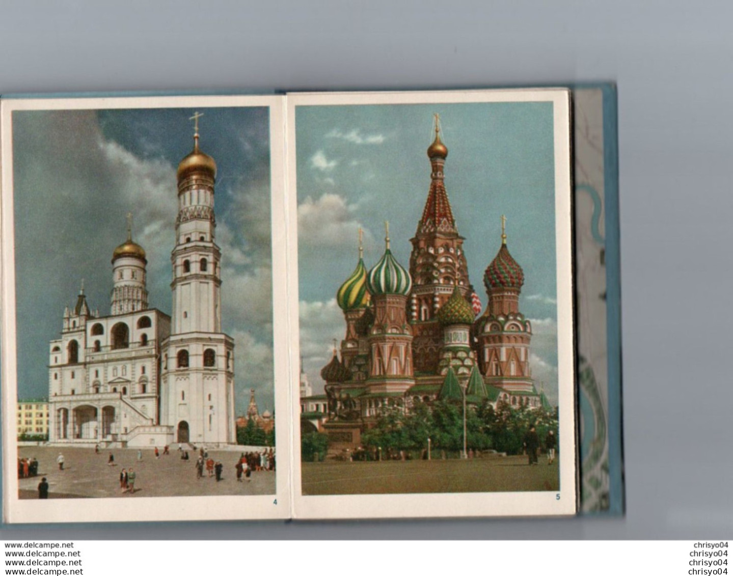 712z  Russie Moscou Mockba Dépliant De 23 Vues (simples, Doubles Et Triples) Carte - Vita Quotidiana