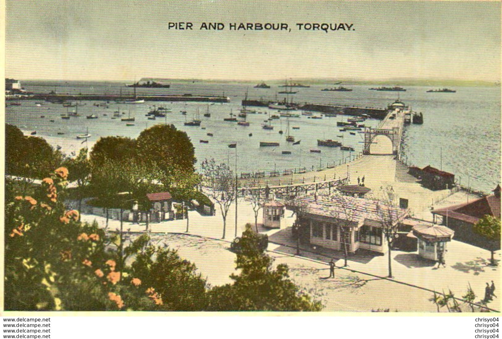 711Ai   Angleterre Torquay Pier And Harbour - Torquay